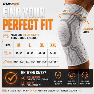 Knee RX ® - Support for Meniscus & ACL Pain