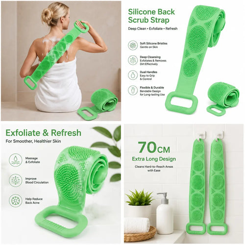 Flexivus™ | Silicone Body Scrubber