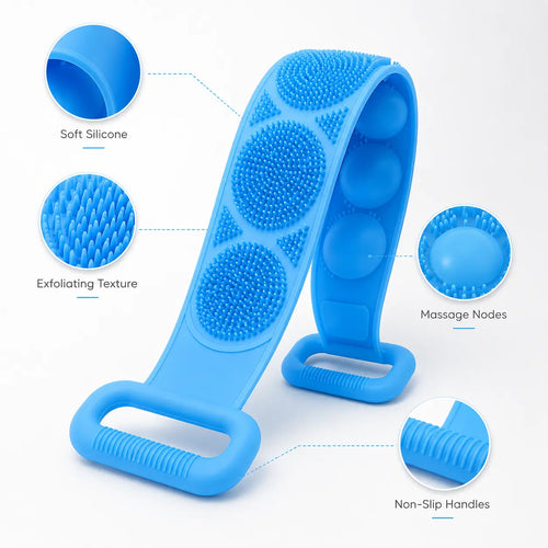 Flexivus™ | Silicone Body Scrubber
